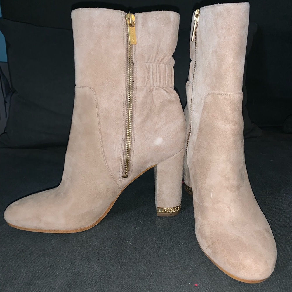 Suede Michael kors booties size 7